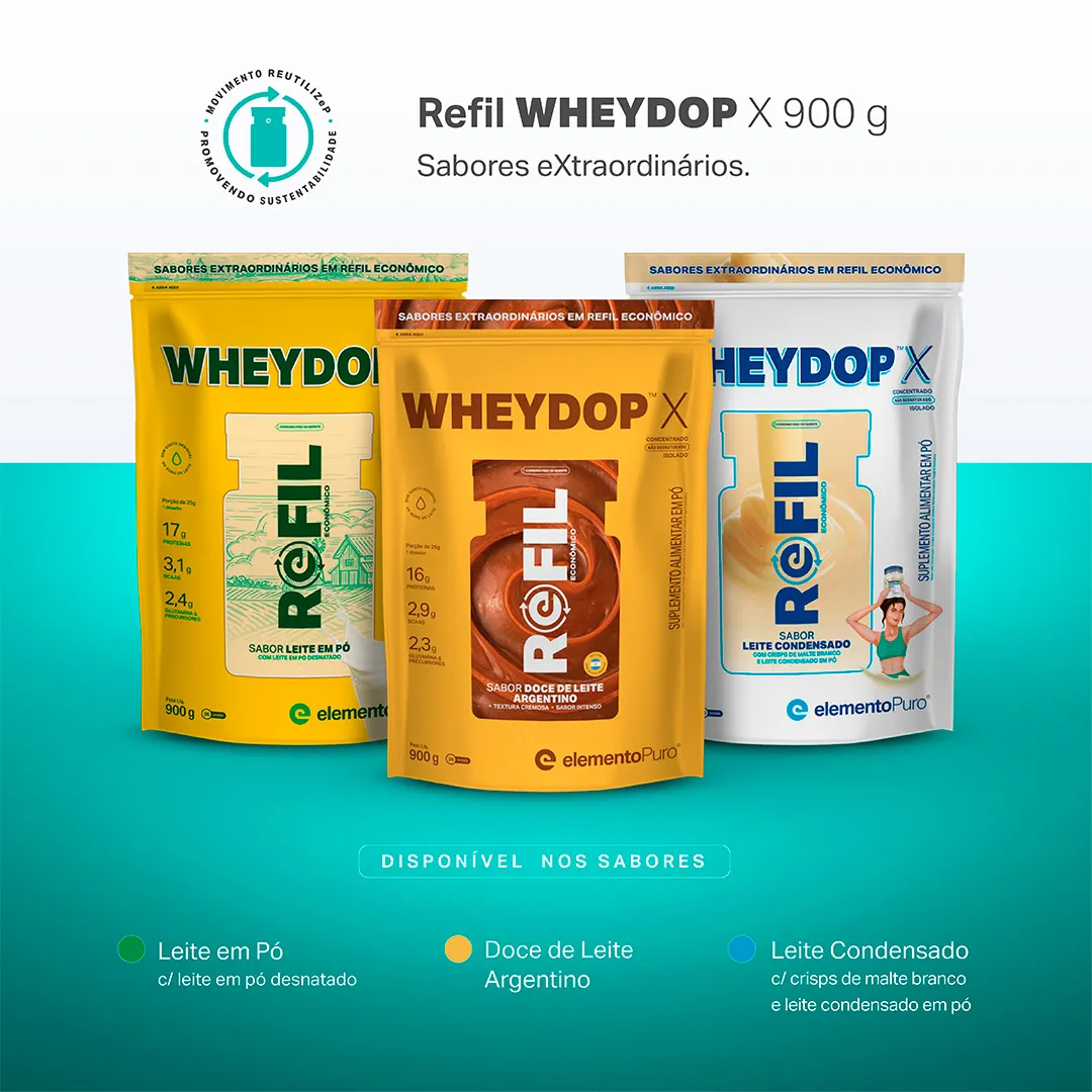 Refil Wheydop X Leite em Pó - Imagem 3