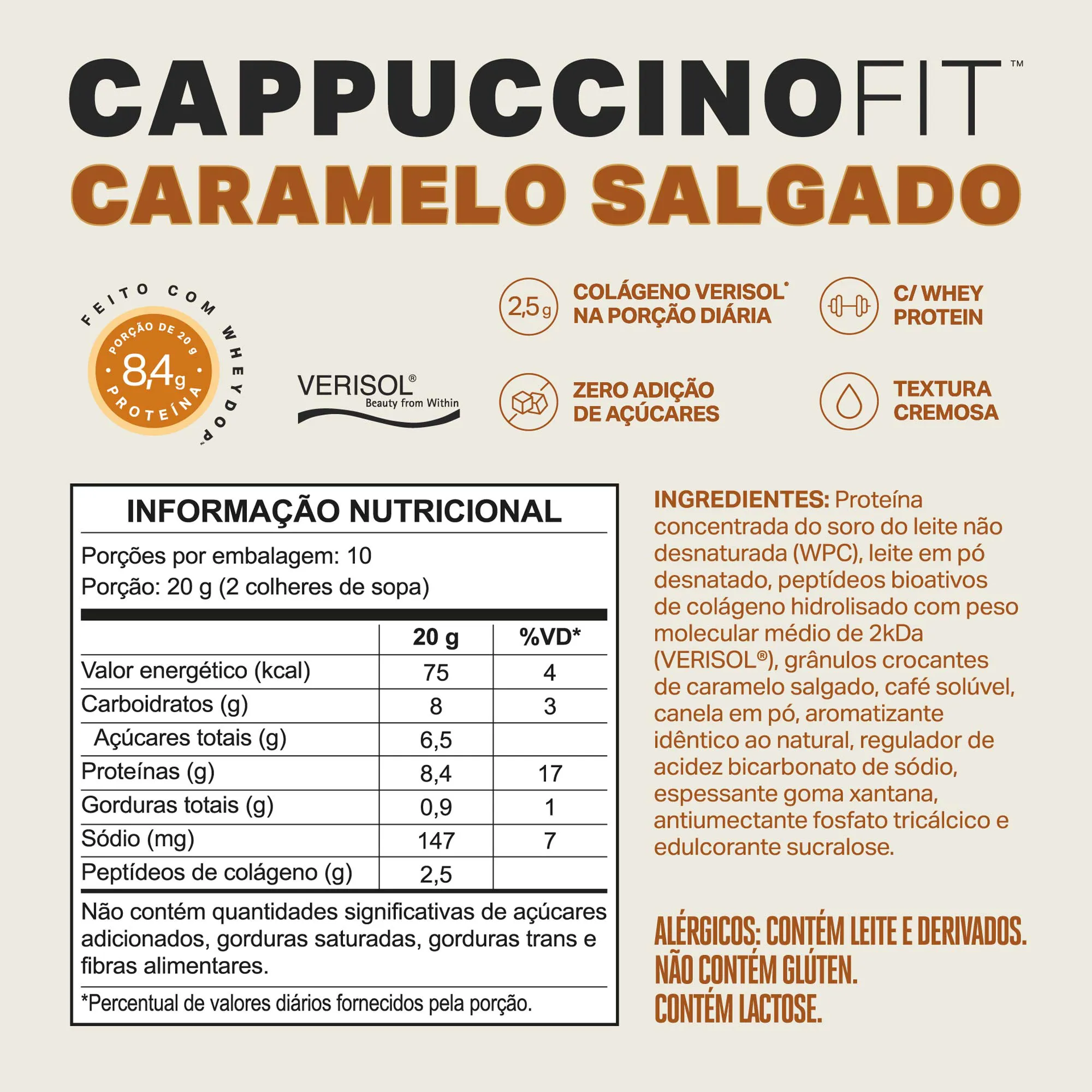Cappuccino Fit - 200g - Imagem 3
